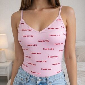 Pink bodysuit